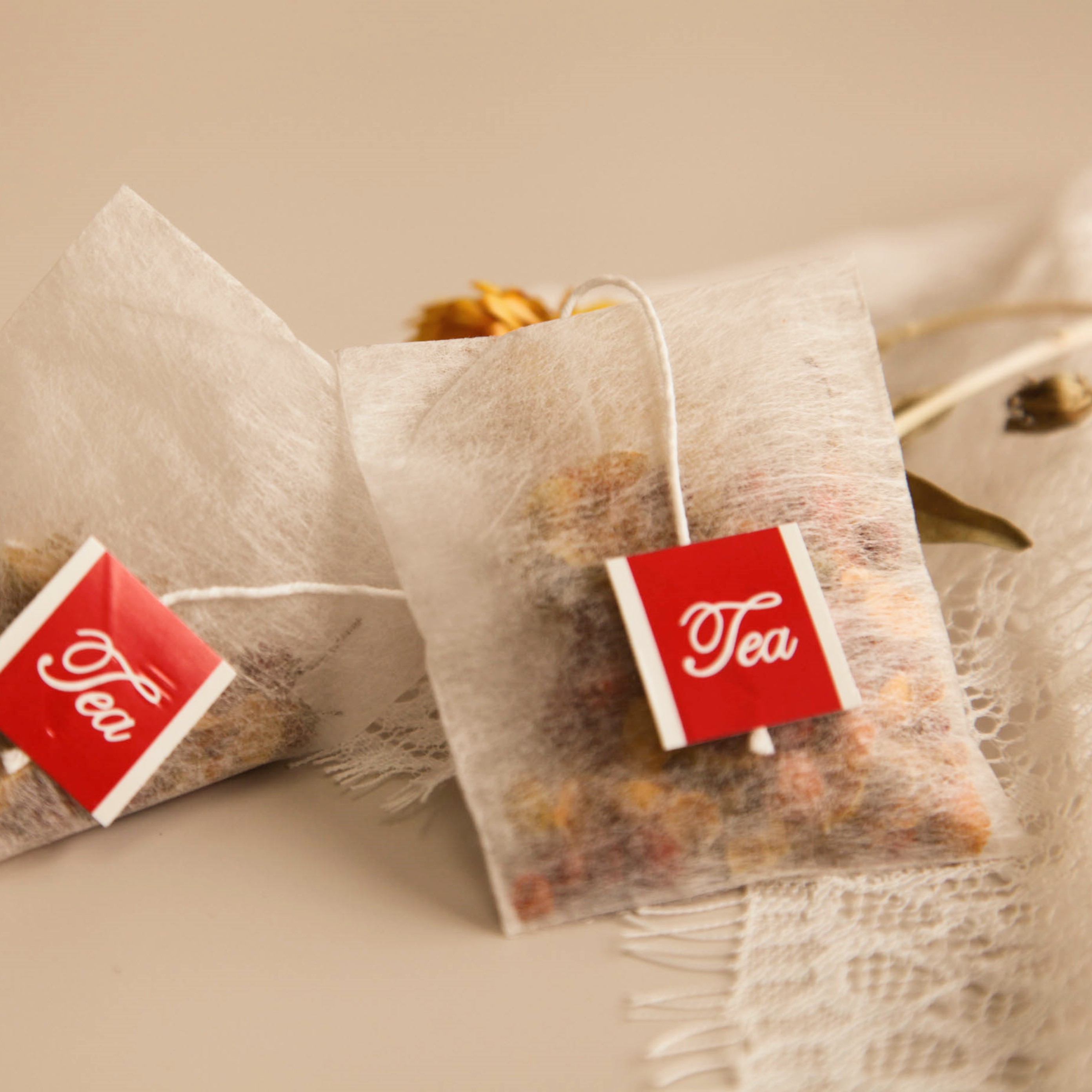 Corn Fiber Non woven empty tea bag 18GSM
